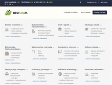 Tablet Screenshot of best-in.pl